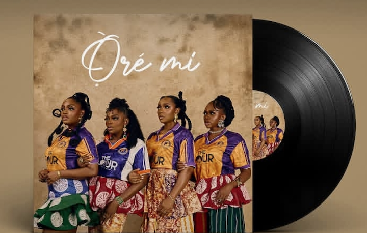 Featured image for “Funke Akindele Collaborates With Cast On Soundtrack For ‘The Four’”