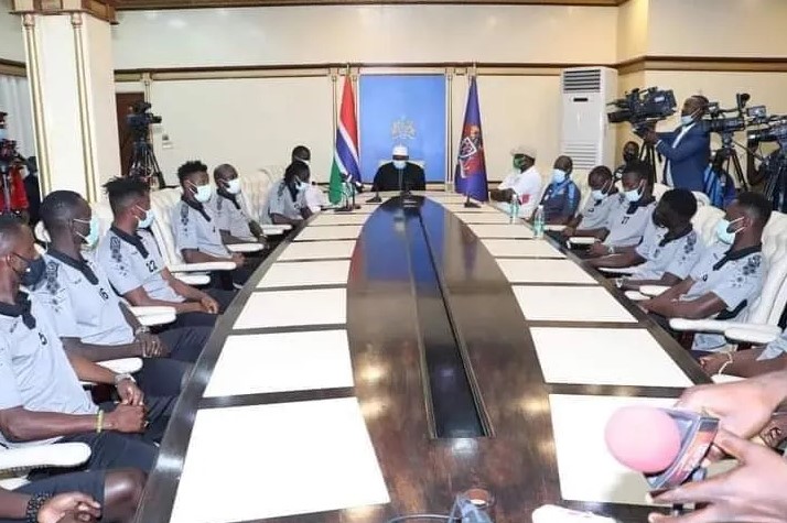 Featured image for “President Barrow apologizes to Gambia National Team and assures gov’t support”