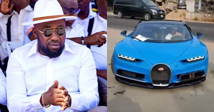 Featured image for “Ghanaian Millionaire Osei Kwame Despite Buys $3m Bugatti Chiron Super Sport As 60th Birthday Gift”