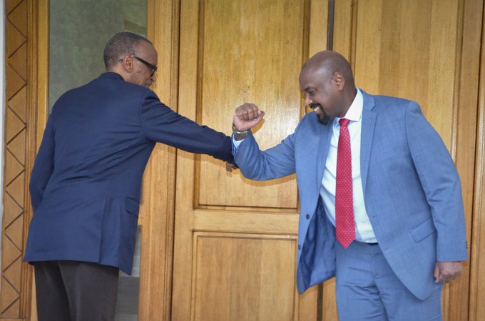 Featured image for “Son of Museveni’s army general meets Kagame to fix Rwanda relations”