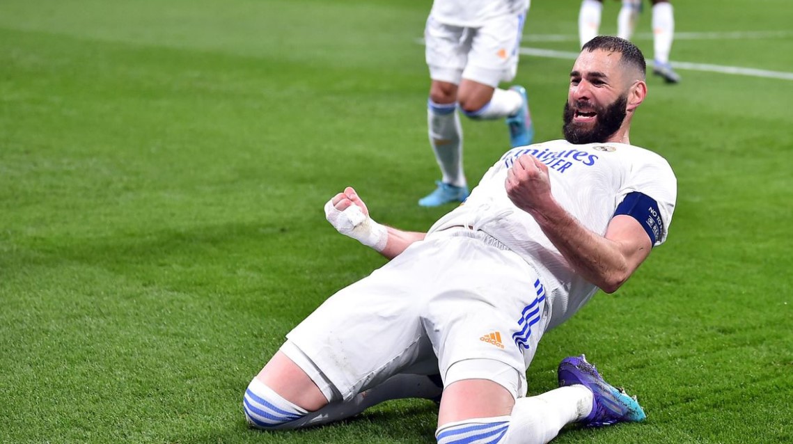 Featured image for “Real Madrid kick PSG out of Champions League with Benzema hat-trick”