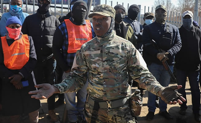 Featured image for “South Africa’s anti-migrant leader granted bail”