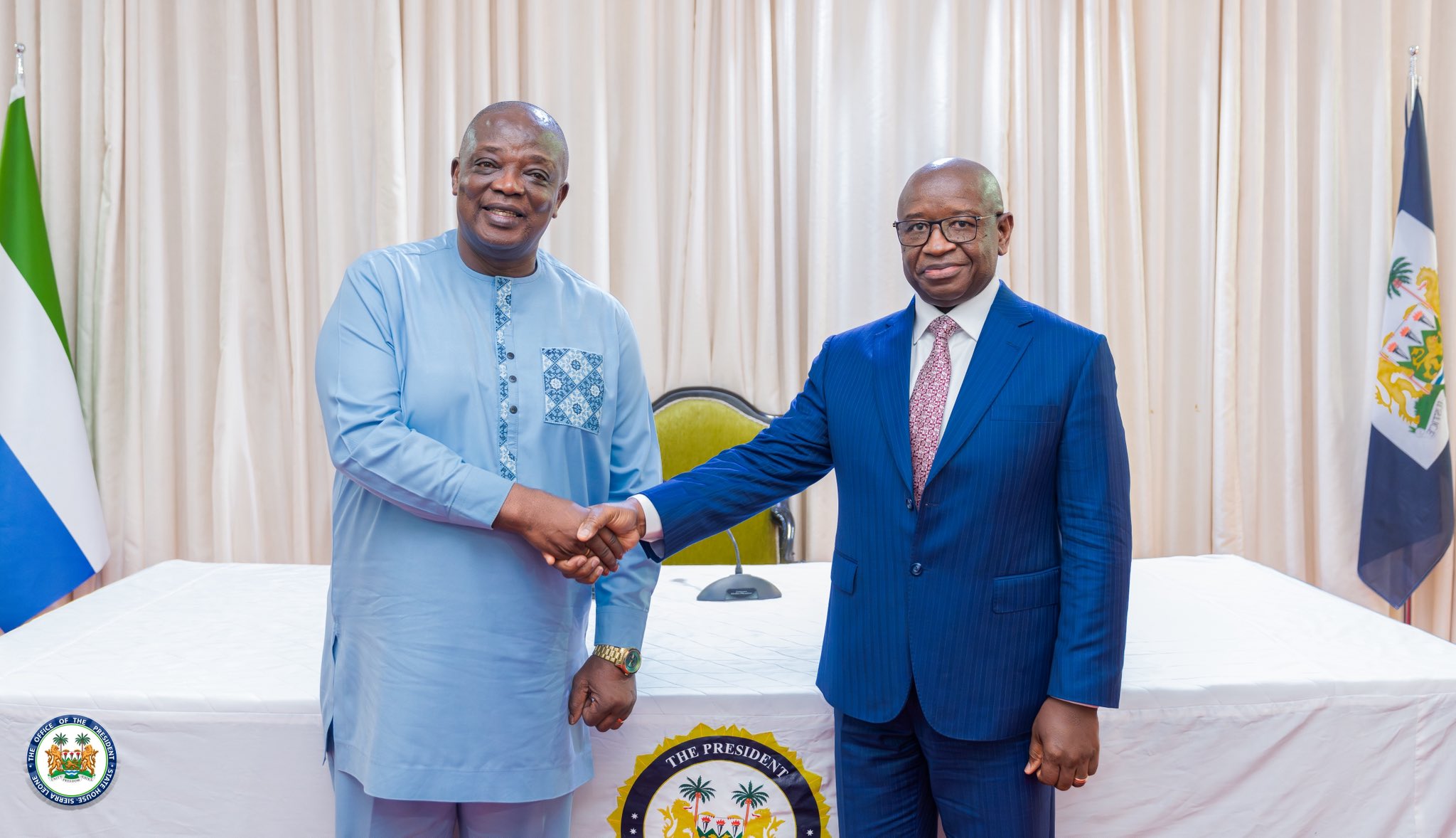 Featured image for “Sierra Leone: President Bio Swears In Edmond Sylvester Alpha as New Chief Electoral Commissioner Amid Debate”