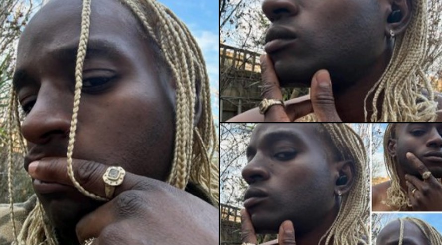 Featured image for “Anambra Governor’s son Ozonna Soludo Draws Mixed Reactions with Blonde Braids Look”