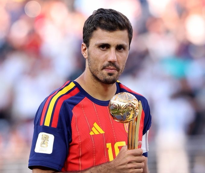 Featured image for “Rodri Hails Spain’s World Cup Success After Gruelling Campaign”