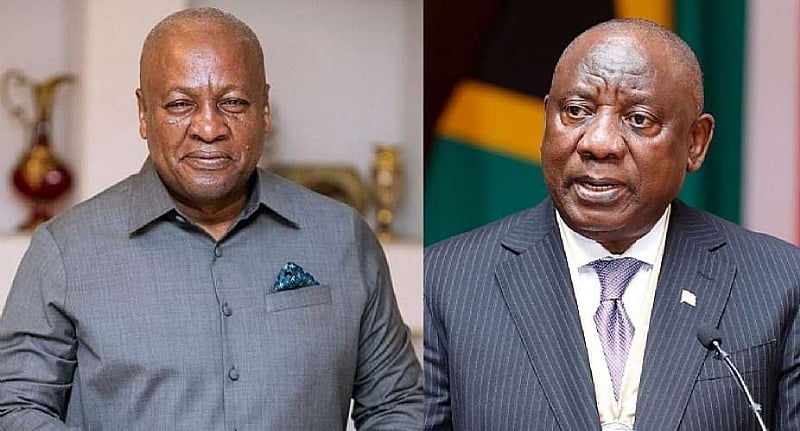 Featured image for “President Cyril Ramaphosa sent a delegation to me over South Africa xenophobic attacks — Mahama”
