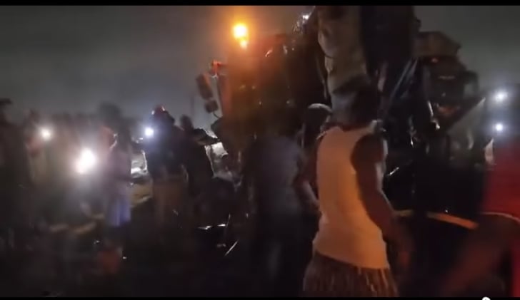 Featured image for “Five reported dead in multiple-vehicle crash at Ofankor barrier”