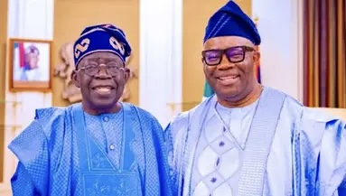 Featured image for “President Tinubu Holds Closed-door Meeting With Akpabio, Oyetola In Aso Villa”