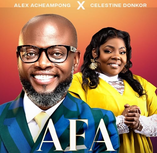 Featured image for “Exciting Alex Acheampong teams up with Celestine Donkor on new gospel single ‘Afa’”