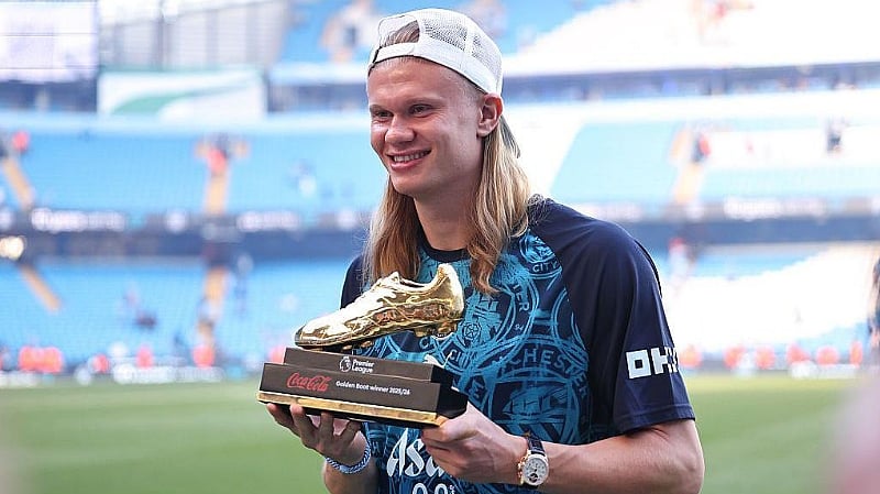 Featured image for “Premier League Golden Boot: Who could rival Erling Haaland for award?”