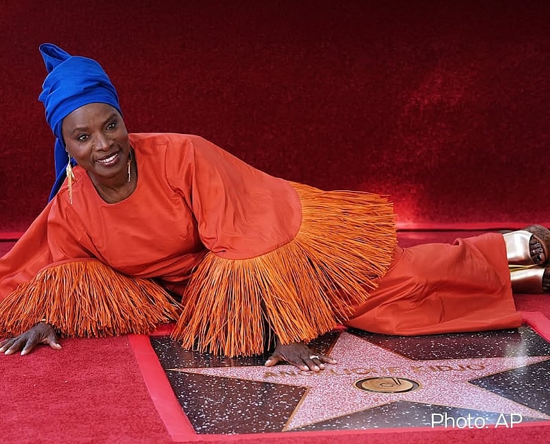 Featured image for “Angélique Kidjo Makes History as First Black African Honoured on Hollywood Walk of Fame”