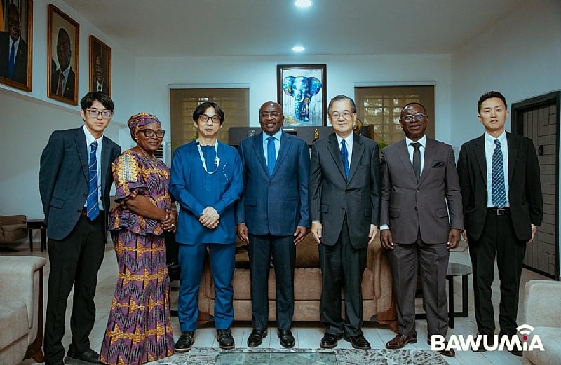 Featured image for “Bawumia, Japanese Ambassador discuss digitalization, fintech, artificial intelligence, flood control”