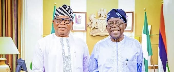 Featured image for “Osun APC Governorship Candidate Visits President Tinubu, Sues For Peace”