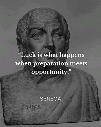 Featured image for “Luck Is When Opportunity Meets Preparation”