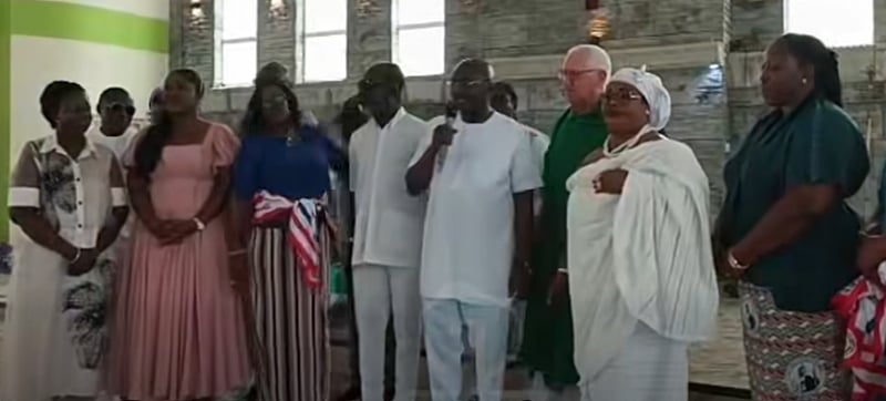 Featured image for “Bawumia donates GH¢50,000 to support St. Jude Catholic Church at Weija”