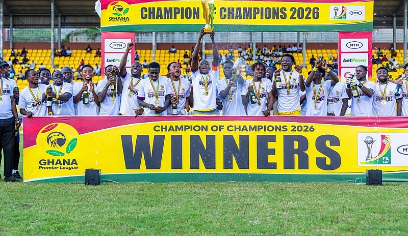 Featured image for “Medeama beat Nations FC to win Champion of Champions title”