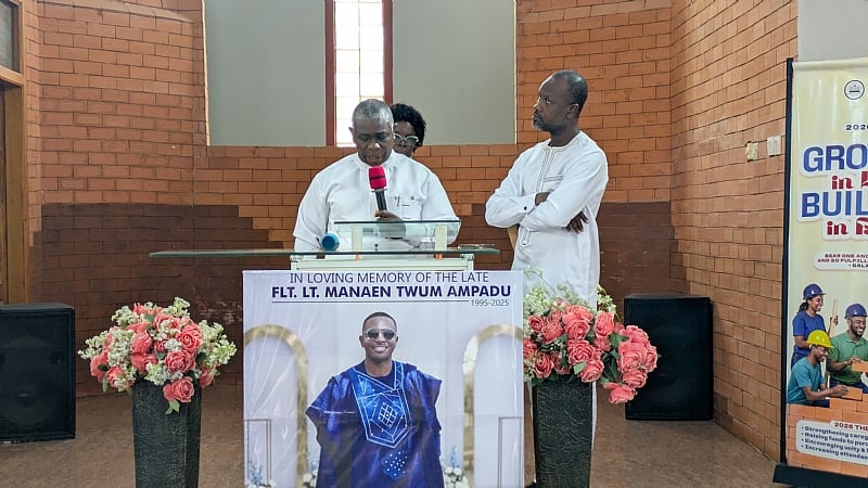 Featured image for “August 6 helicopter crash: ‘I’ve not been able to sit at a dining table since my son’s death’ — Flt. Lt. Ampadu’s father”