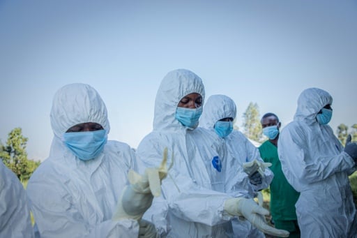 Featured image for “DR Congo Ebola outbreak ‘far from being under control’: WHO chief”