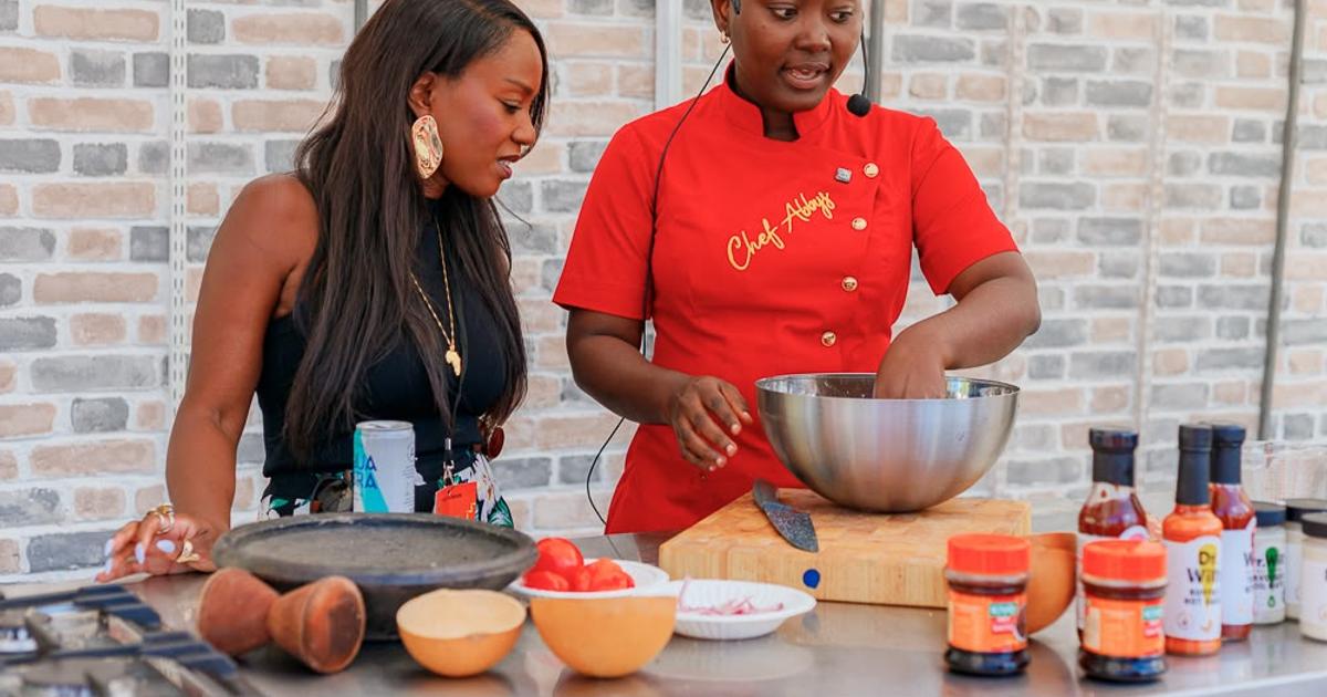 Featured image for “In Pictures: Chef Abbys Showcases Ghanaian Cuisine at London’s Black On The Square”