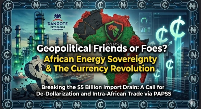 Featured image for “The Geopolitics of African Energy: De-Dollarization, Structural Trade Asymmetry, and Ghana’s Path to Monetary Autonomy”