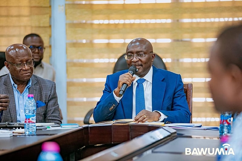 Featured image for “Bawumia calls for paradigm shift in Ghana’s healthcare policies after meeting GMA leadership”