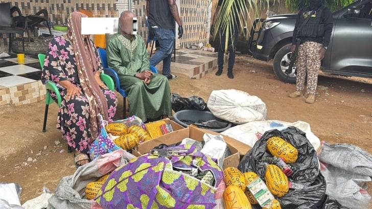 Featured image for “NACOC arrests alleged drug dealer, wife in Weija operation”
